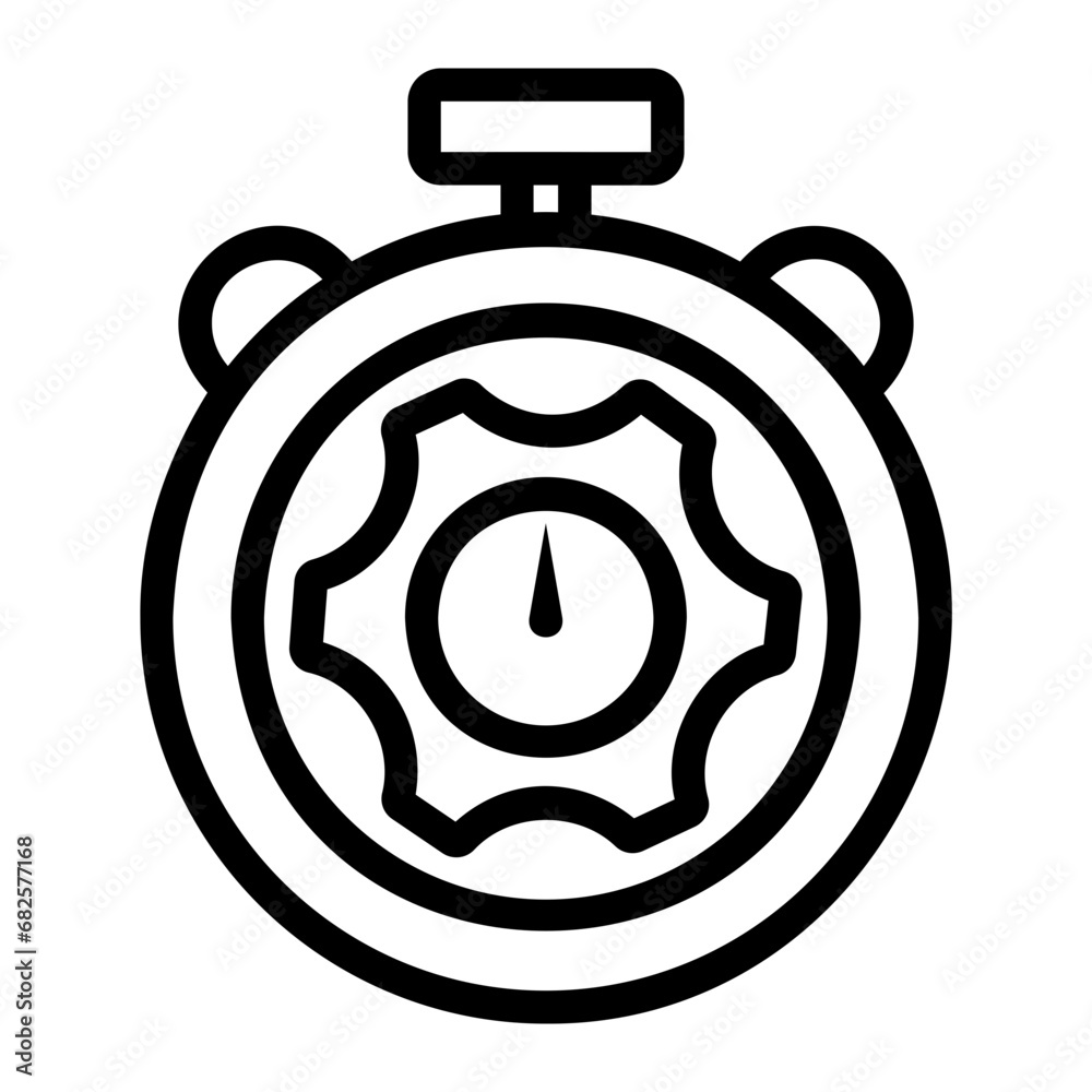 Obraz premium time icon