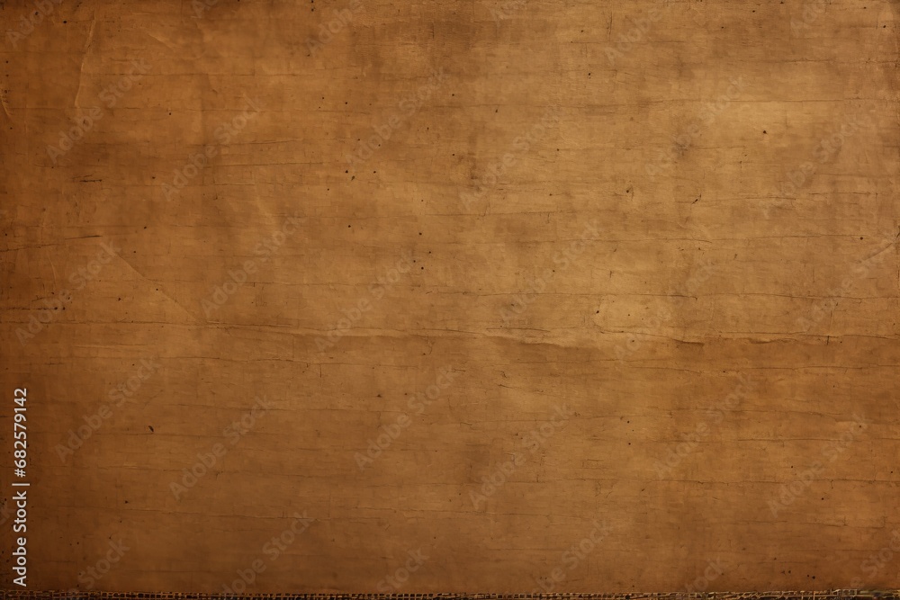 Fototapeta premium Textured vintage brown paper, perfect for rustic charm, Generative AI