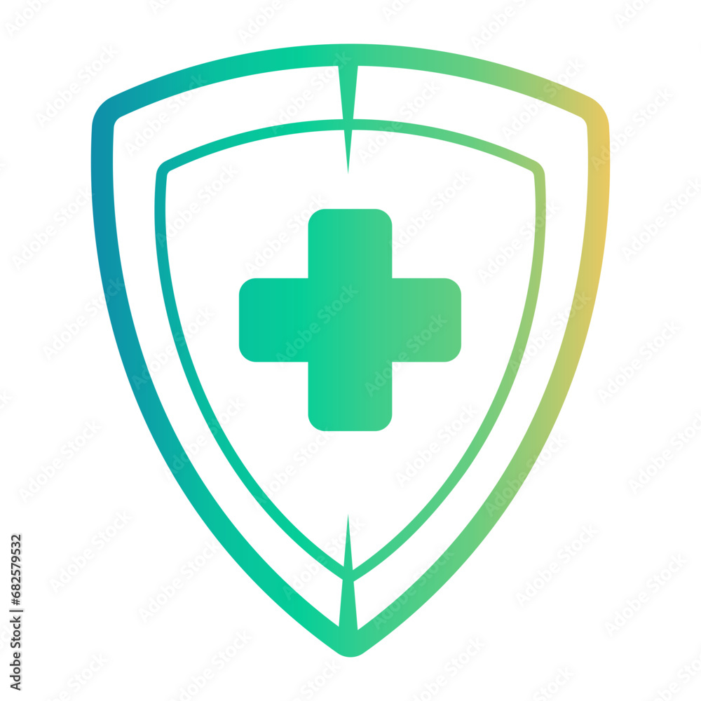 Fototapeta premium health insurance icon