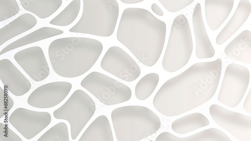 Abstrakter Hintergrund aus weißen Waben mit Schatten als Textur. Ideal als Grundlage für Banner und Grafiken für Webseiten.  photo