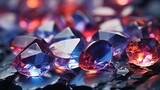 colorful gemstones background texture
