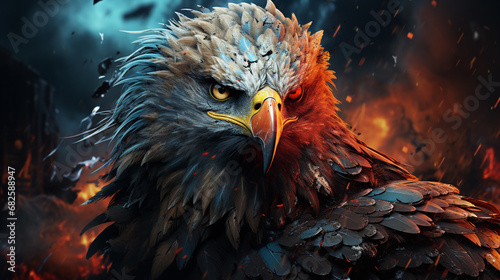 amazing eagle wallpaper © avivmuzi