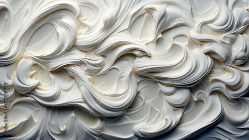 cream whip background with stripes