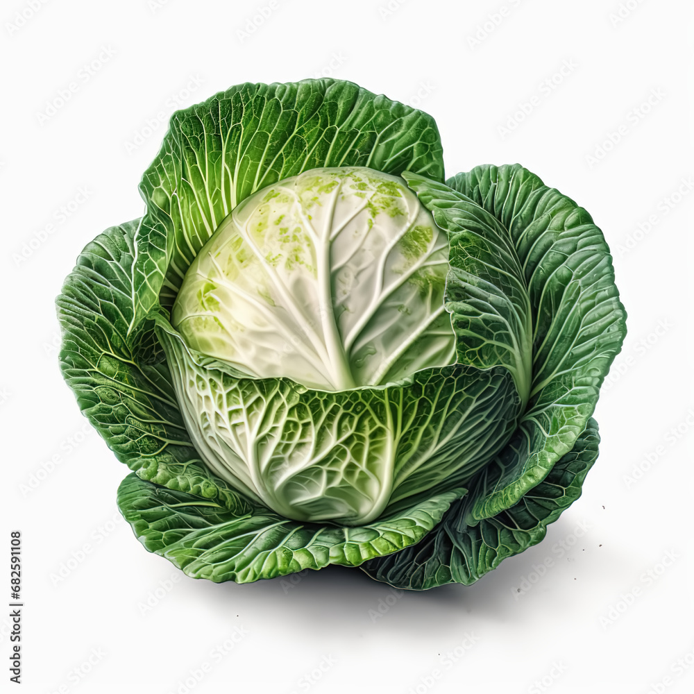 Obraz premium head of cabbage