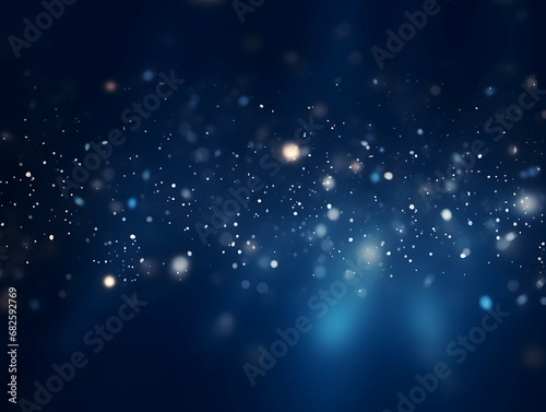 Abstract technology futuristic glowing curved line on dark blue background, Abstract flow gradient background, ai generated photo © Akilmazumder