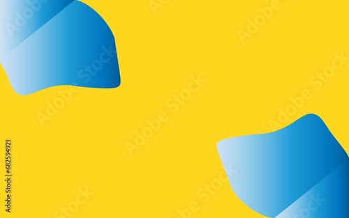 Colorful shapes spaces background