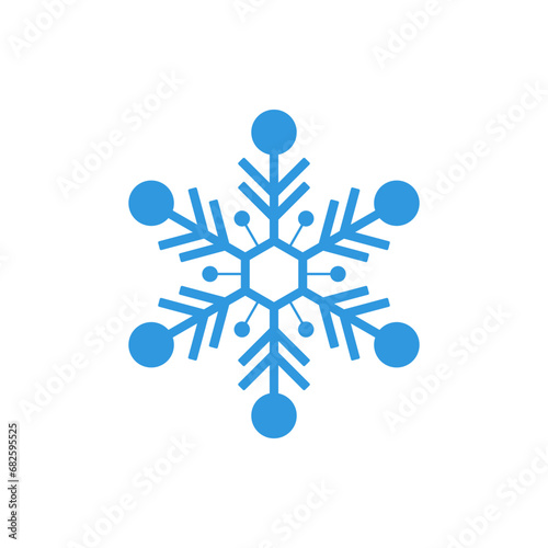 snowflake symbol design for decoration