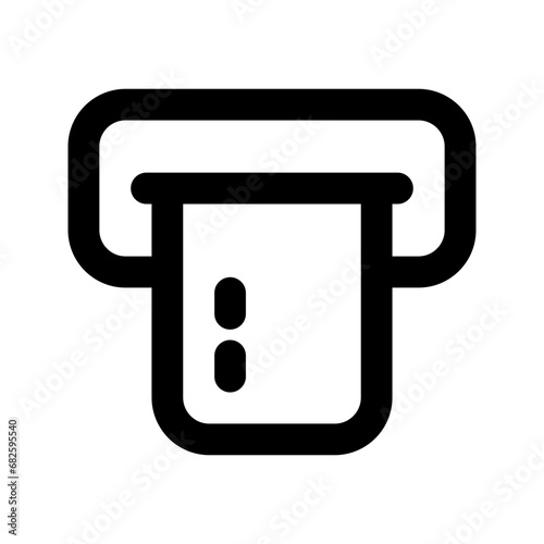 atm line icon