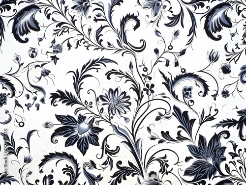 Seamless printing pattern design, printing pattern for clothing, printing texture for all over printing, ai generated photo