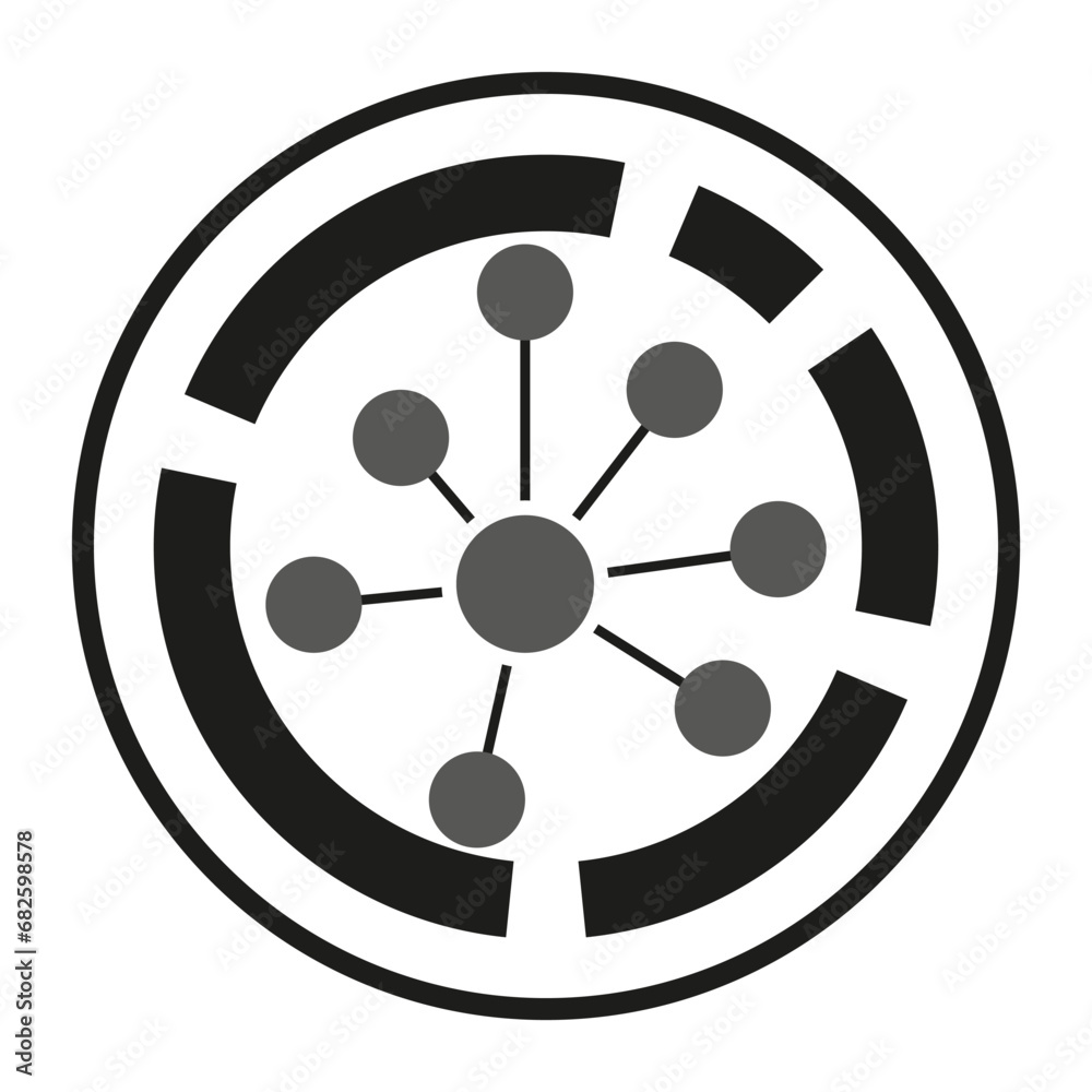 Relations diagram icon. Vector illustration. EPS 10. Relations diagram icon. Vector illustration. EPS 10.