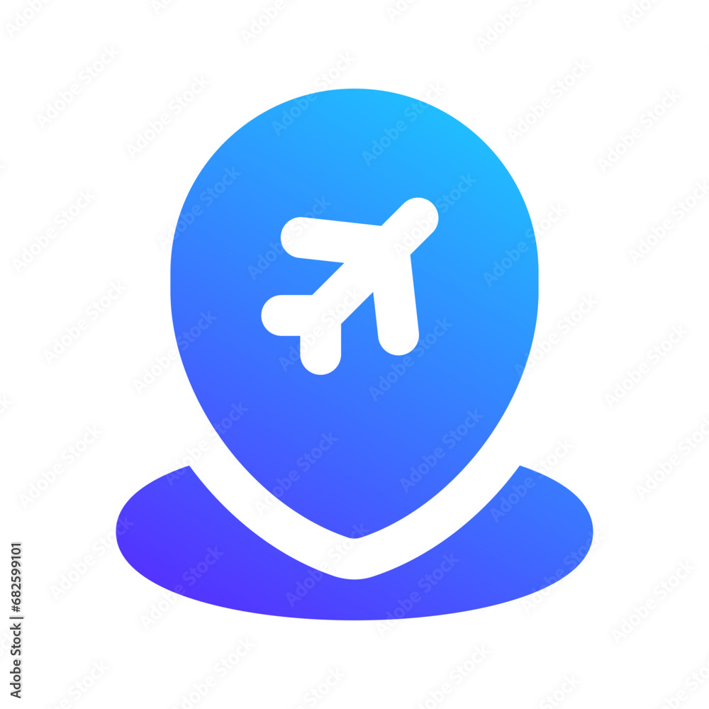 location gradient fill icon location gradient fill icon