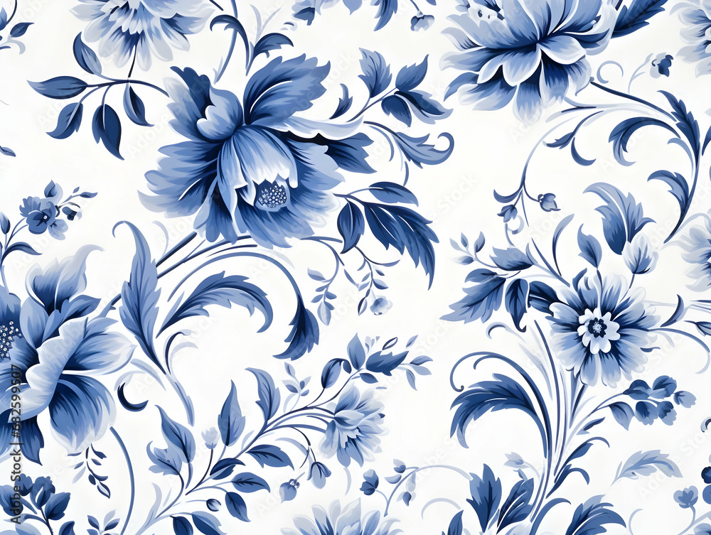 Fototapeta premium Seamless printing pattern design, printing pattern for clothing, printing texture for all over printing, ai generated photo