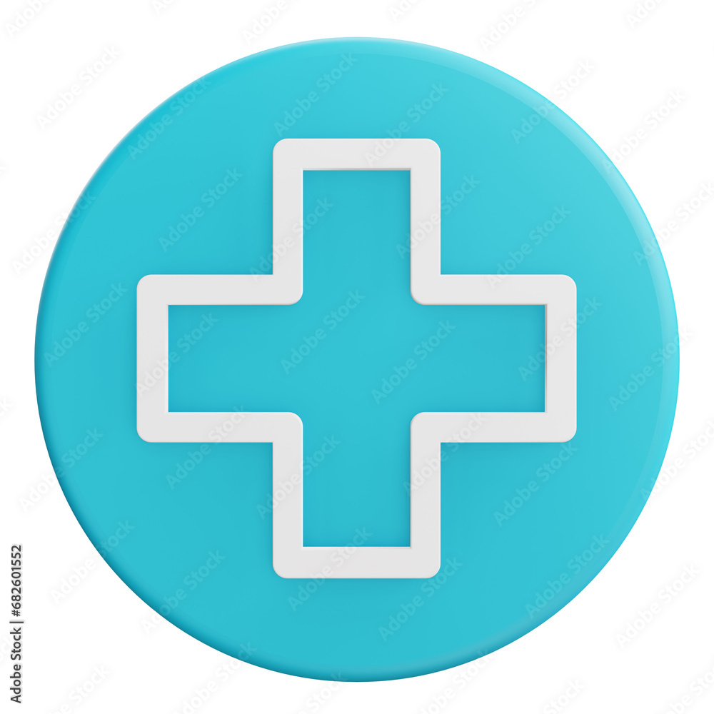 Obraz premium medical 3d icon