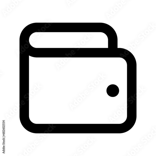 wallet line icon
