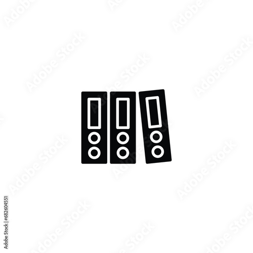 Folder file order paper icon vector