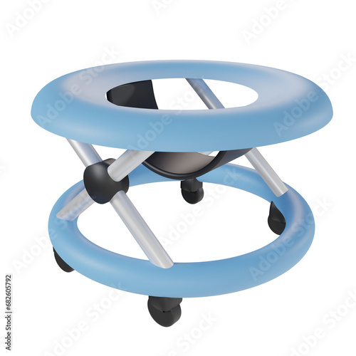 Baby and newborn 3d render icon clipart 