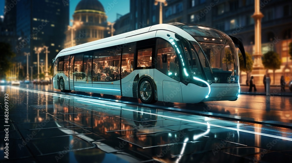 Urban Currents: 3D Showcase of Electric Public Transport