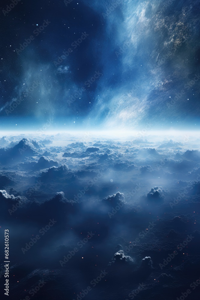 Galaxy Space. cosmos and star background. Generative AI Galaxy Space. cosmos and star background. Generative AI