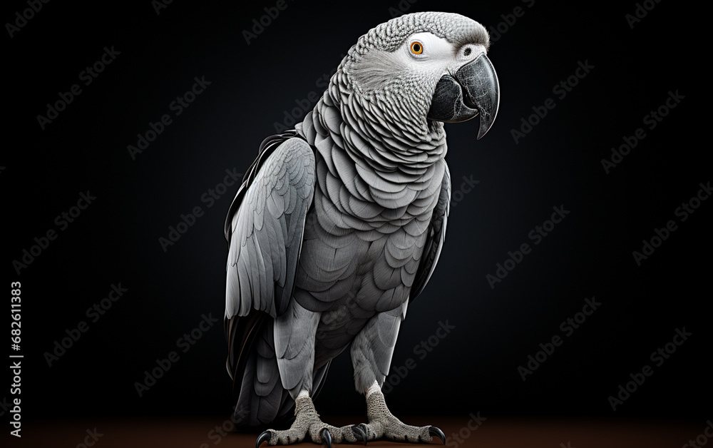 Fototapeta premium African Grey Parrot