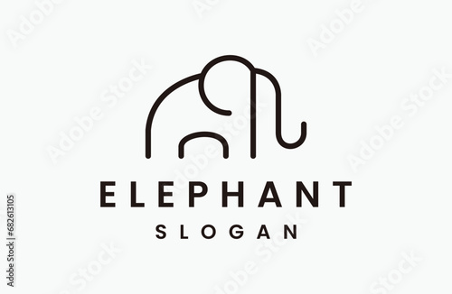 elephant logo style design inspiration