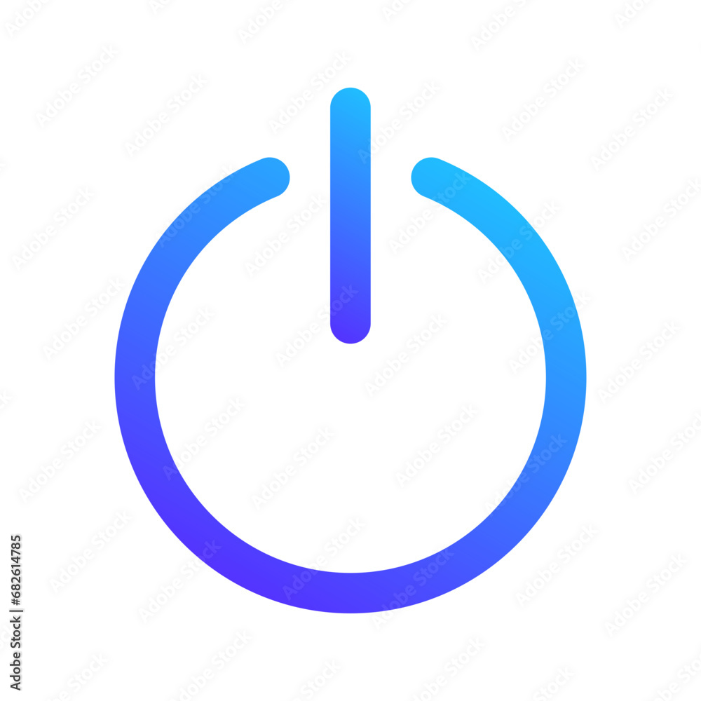power gradient icon power gradient icon