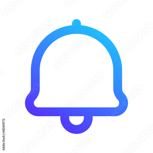 notification gradient icon