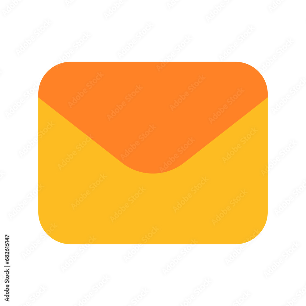 message flat icon
