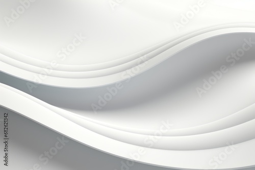 White curve line pattern smooth texture background for elegance presentation or futuristic backdrop creative design