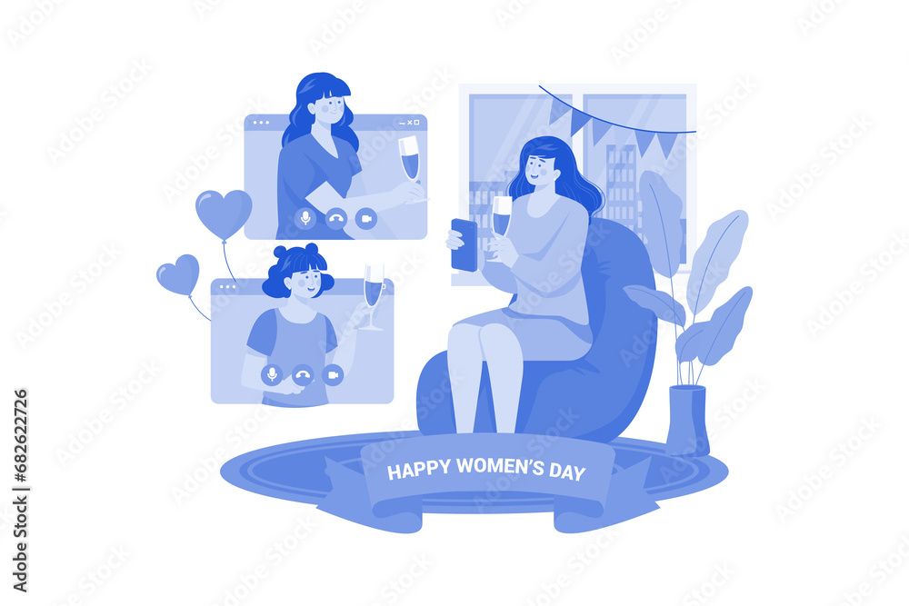 Women Congratulate Each Other Women Congratulate Each Other