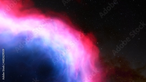 Fototapeta Naklejka Na Ścianę i Meble -  Colorful space galaxy cloud nebula. Stary night cosmos. Universe science astronomy. Supernova background wallpaper
