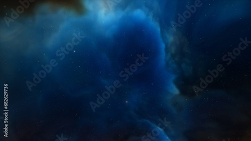 Fototapeta Naklejka Na Ścianę i Meble -  bright nebula, nebula in space, majestic red-purple nebula, beautiful space background 3D render