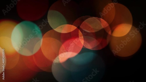 light boke with glow and gradien