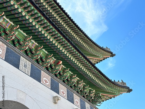 Traditional Korean architectural style: Gyeongbokgung Palace