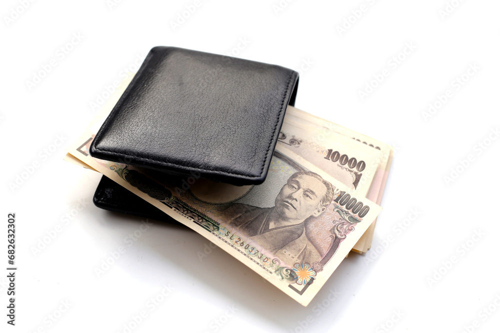 Japanese banknote 10000 yen, Japanese money Japanese banknote 10000 yen, Japanese money