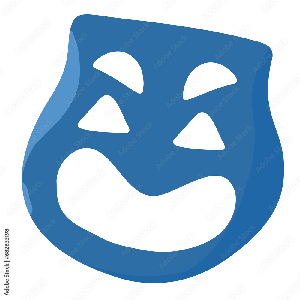 Isolated Carnival Mask Isolated Carnival Mask