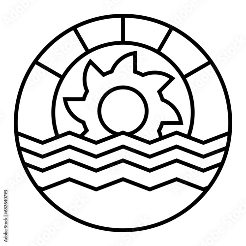 Hydro Power Icon