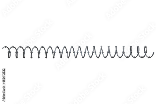 Digital png illustration of gray loops repeated on transparent background