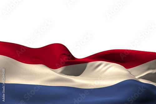 Digital png illustration of netherlands flag on transparent background photo