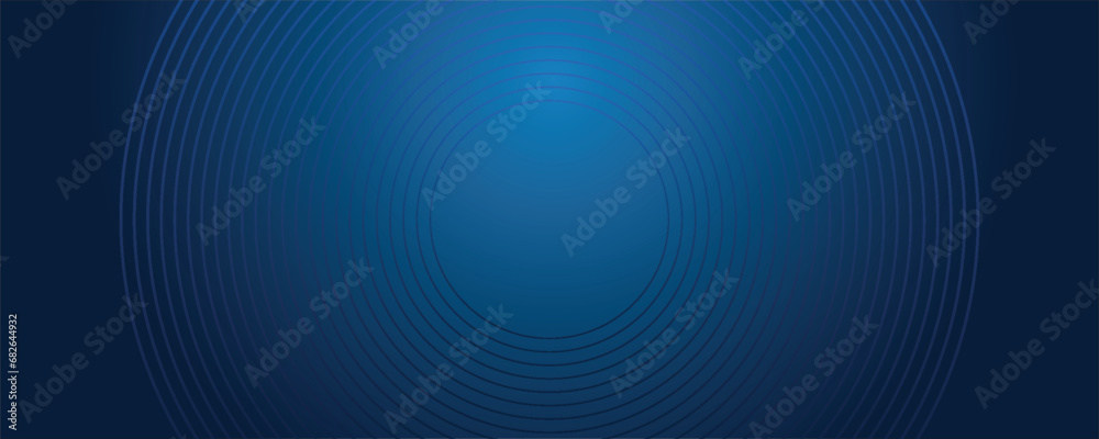 Dark blue dynamic abstract vector background with diagonal lines. 3d business presentation banner cover for sales event evening party. Fast moving circles, soft wave lines and decoration lines. Ep 10 - obrazy, fototapety, plakaty 