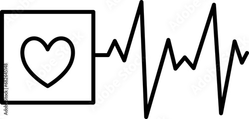 electrocardiogram  icon