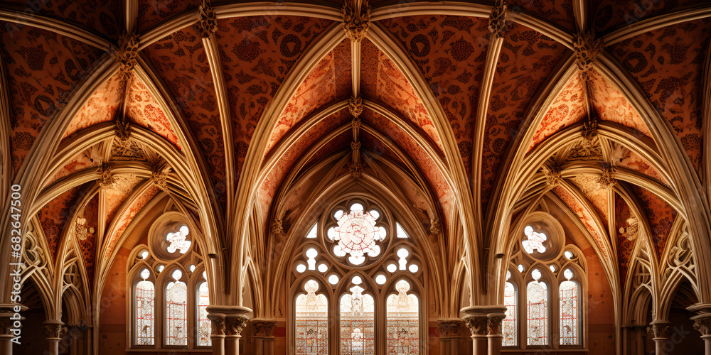 Medieval interior architecture,Exploring the Intricate Medieval Interior Architecture with Captivating Details 
