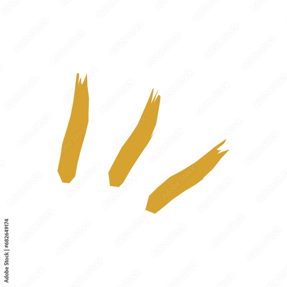 Obraz premium Brush Line Splash Vector Illustrator