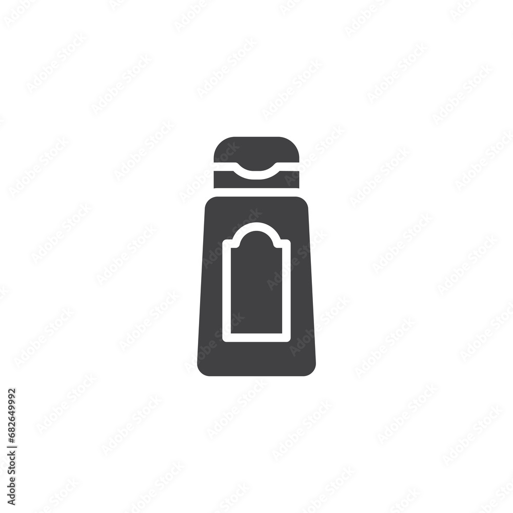 Gel, lotion, cream vector icon Gel, lotion, cream vector icon