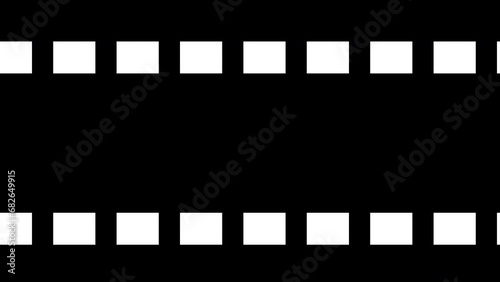 
Film reel show reel-moving animation in 4K on a simple background. Movie reel cinema style moving block motion graphic in UHD resolution. Film rolling effect stock footage.
 photo