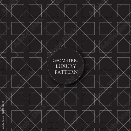 New modern vector stylish sqyare line pattern background.
