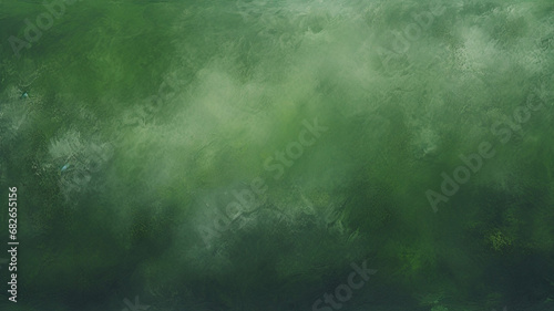 Abstract Painting Background Texture with Dark Olive Splashes photo