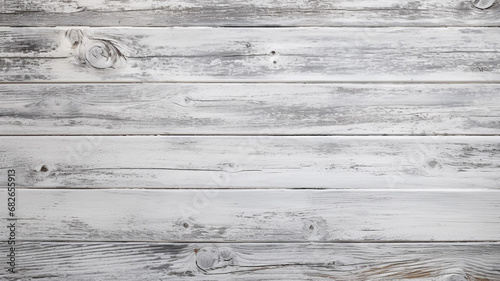 White old wooden boards with texture as background