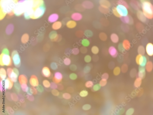 blurred christmas lights