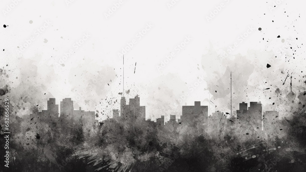 Grunge Urban Background Illustration. Texture Vector Design