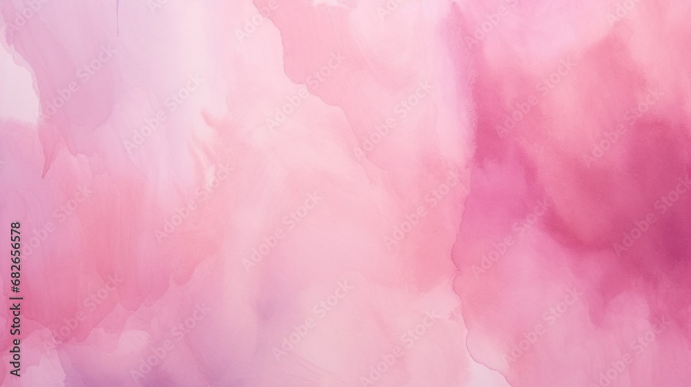 abstract background in pink watercolor. Watercolor pink illustration